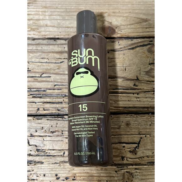 Sun Bum SPF 15 Premium Sunscreen Browning Lotion 8.5oz - Picture 1 of 2